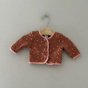 $8 Just One You quilted‎ jacket floral 6M Jamie Kay easy peasy zara carter's